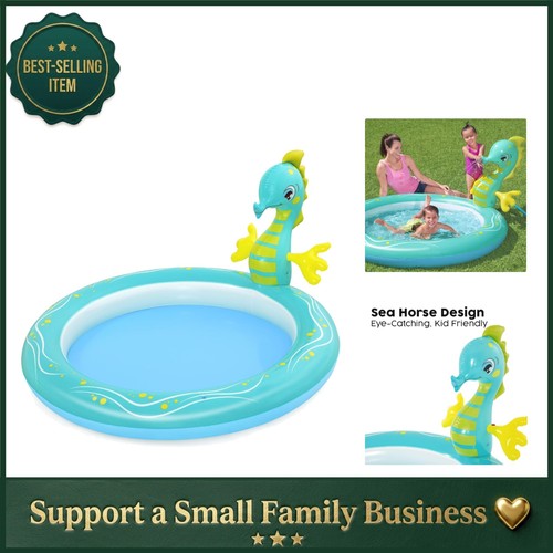 Vibrant seahorse sprinkler - seahorse,