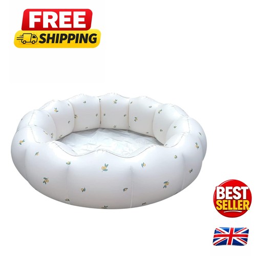 Round inflatable paddling pool - paddling,